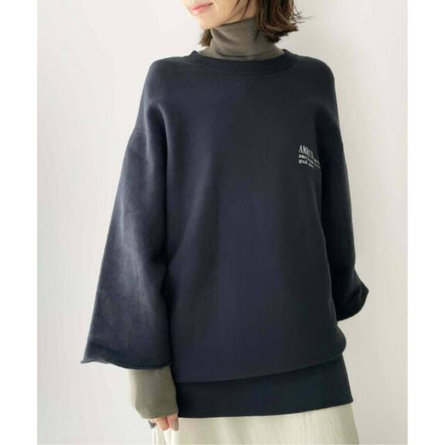 【Americana/アメリカーナ】Halfsleeve Logo Sweat