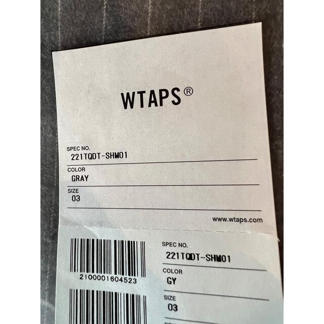 W)taps(ダブルタップス)のWTAPS 22SS LEAGUE LS GRAY グレー L ベースボール メンズのトップス(シャツ)の商品写真