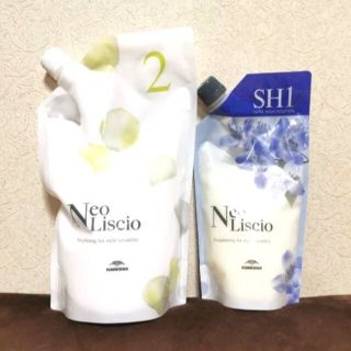 ミルボン(ミルボン)のミルボン ネオリシオ　縮毛矯正剤　SH１剤と２剤セット(パーマ剤)