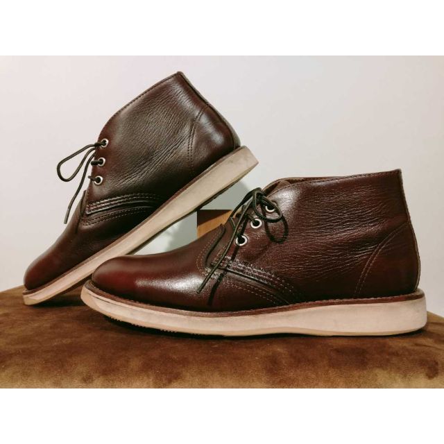 ギフト REDWING レッドウィング 3141 チャッカブーツ 8D(26~27cm