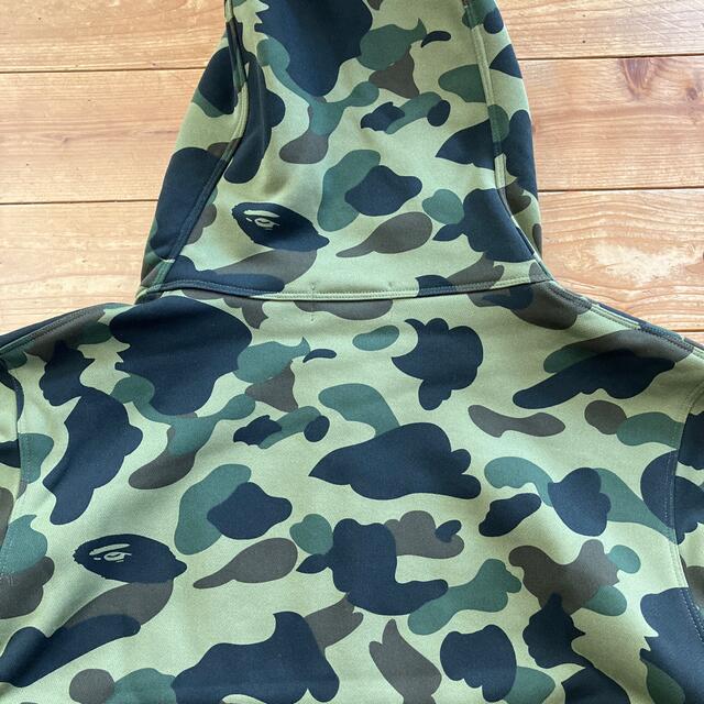 A BATHING APE(アベイシングエイプ)のA BATHING APE  裏起毛カモ柄ハーフジップパーカー メンズのトップス(パーカー)の商品写真