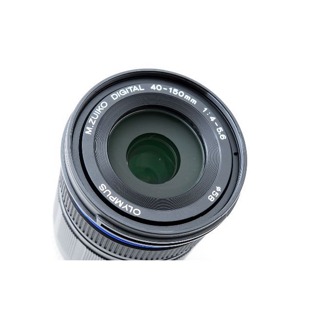 OLYMPUS(オリンパス)のOLYMPUS M.ZUIKO DIGTAL 40-150mm F4-5.6 スマホ/家電/カメラのカメラ(レンズ(単焦点))の商品写真