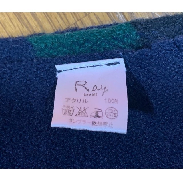 Ray BEAMS(レイビームス)のRay BEAMS レイビームス　チェックマフラー レディースのファッション小物(マフラー/ショール)の商品写真