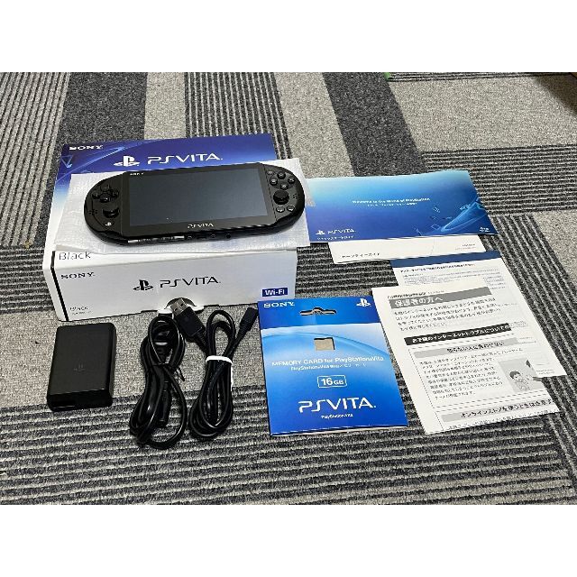 PlayStation®Vita 2000 Wi-Fiモデル ブラック/16G