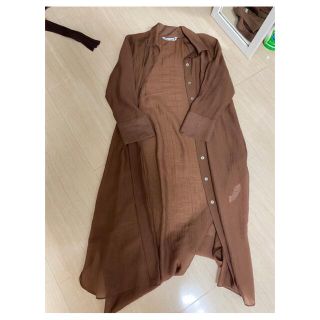 ザラ(ZARA)のシャツワンピース♡(ロングワンピース/マキシワンピース)