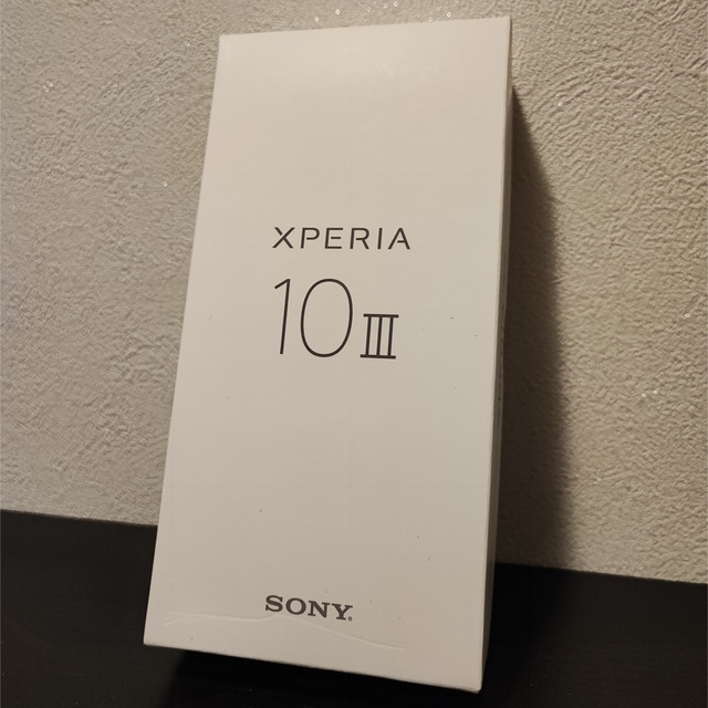 新品未使用 SONY 国産5Gスマホ Xperia10 Ⅲブルー