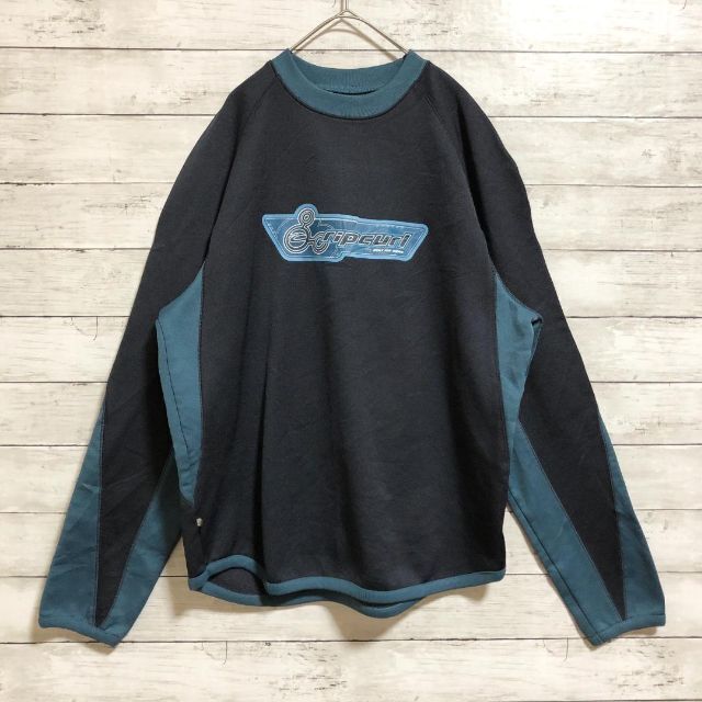 c99 US古着 rip curl 切替デザイン サーフィン スウェットXL相当 メンズのトップス(スウェット)の商品写真