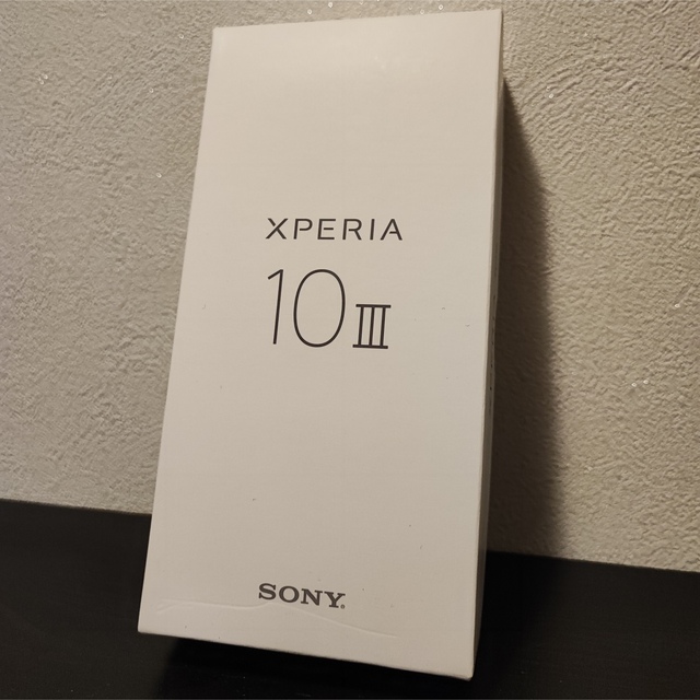 新品未使用 SONY 国産5Gスマホ Xperia10 Ⅲ 青