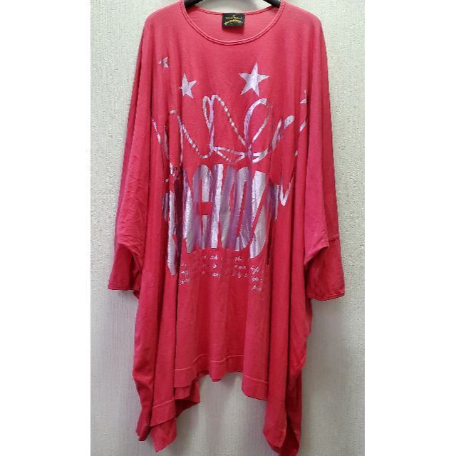 Vivienne Westwood(ヴィヴィアンウエストウッド)の専用　ヴィヴィアンウエストウッド ビッグTシャツ  ワンピース レディースのトップス(Tシャツ(長袖/七分))の商品写真