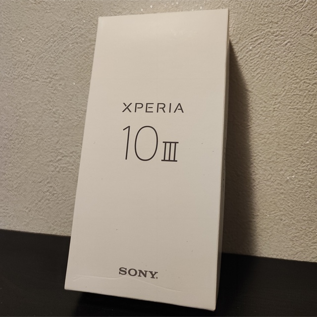 新品未使用 SONY 国産5Gスマホ Xperia10 Ⅲスマートフォン本体