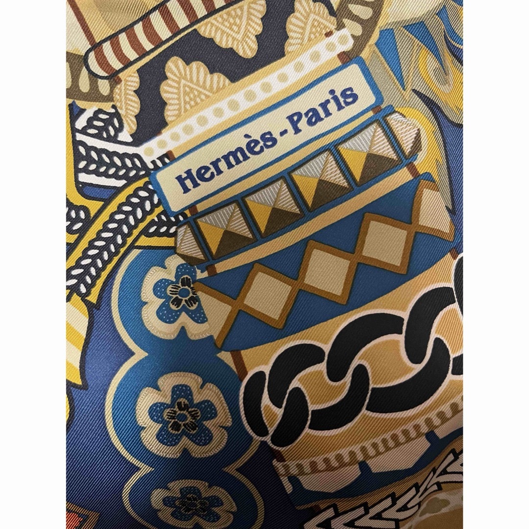 Hermes(エルメス)のエルメス HERMES カレ 90 デュオ・コスミック 京森康平 スカーフ レディースのファッション小物(バンダナ/スカーフ)の商品写真