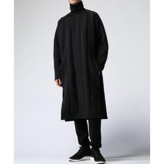 ヨウジヤマモト(Yohji Yamamoto)の中古Y-3SpacerTunicオーバーサイズタートルネックネオプレンコートS(その他)