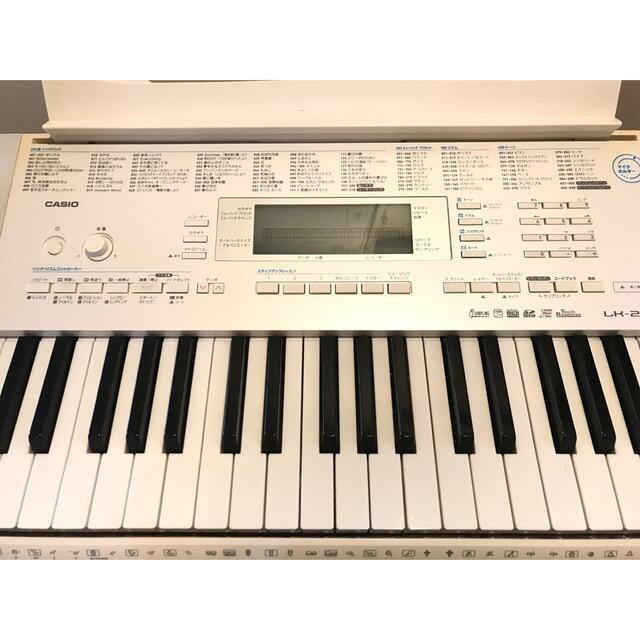 CASIO(カシオ)のカシオ CASIO 電子ピアノ 光ナビゲーションキーボード LK221 楽器の鍵盤楽器(電子ピアノ)の商品写真