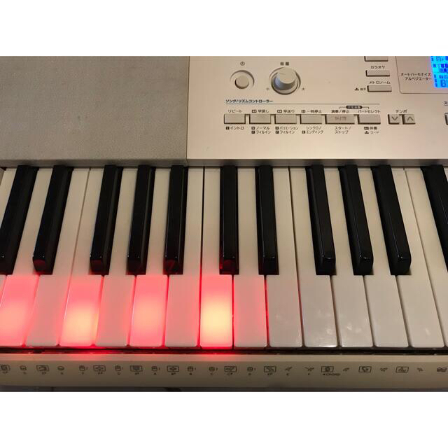 CASIO - カシオ CASIO 電子ピアノ 光ナビゲーションキーボード LK221の