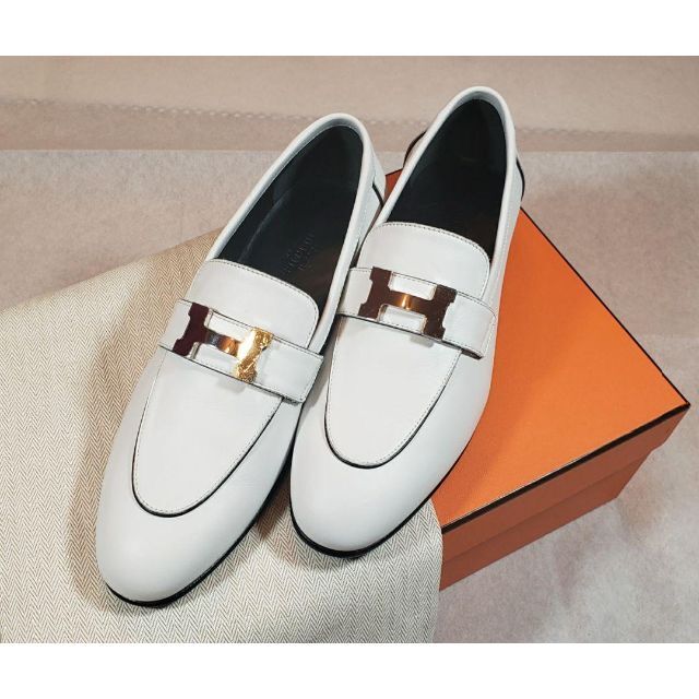エルメス モカシンパリ シェーヴル 新品未使用-