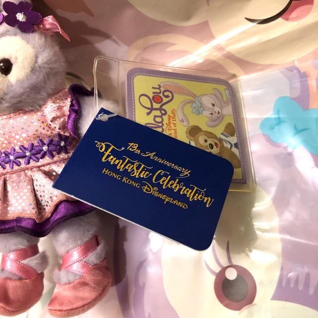 香港ディズニー⭐️13周年記念　ダッフィーSSぬいぐるみ