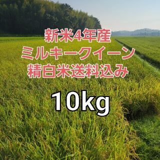 新米4年産10kgpミルキークイーン精白米