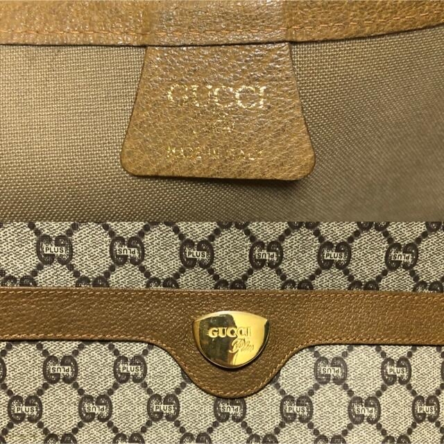 Gucci(グッチ)のGUCCI グッチプラス　オールドグッチ　シェリーライン　トートバッグ　GG レディースのバッグ(トートバッグ)の商品写真