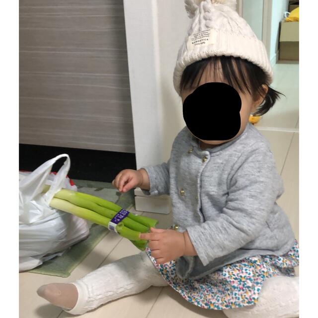 PETIT BATEAU(プチバトー)のプチバトー　木の実柄ワンピース　12m/74cm  キッズ/ベビー/マタニティのベビー服(~85cm)(ワンピース)の商品写真