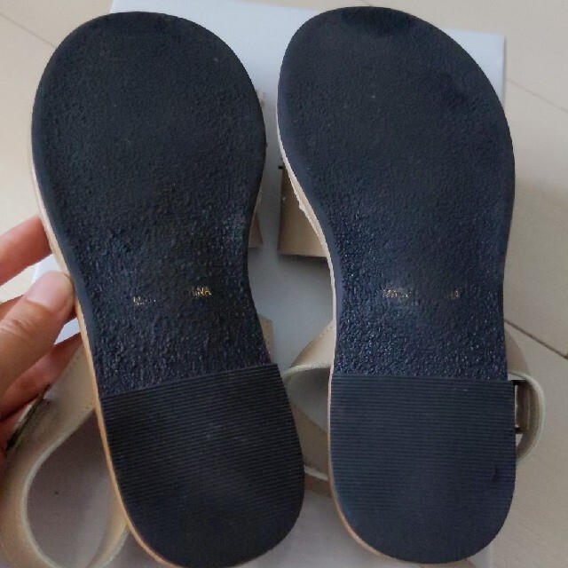 LEPSIM(レプシィム)のレプシィム　ステッチフラットサンダル　Sサイズ　パンプス　シューズ　サンダル レディースの靴/シューズ(サンダル)の商品写真