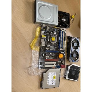 ASROCK P55DE3& GF-GTX1050TI(PCパーツ)