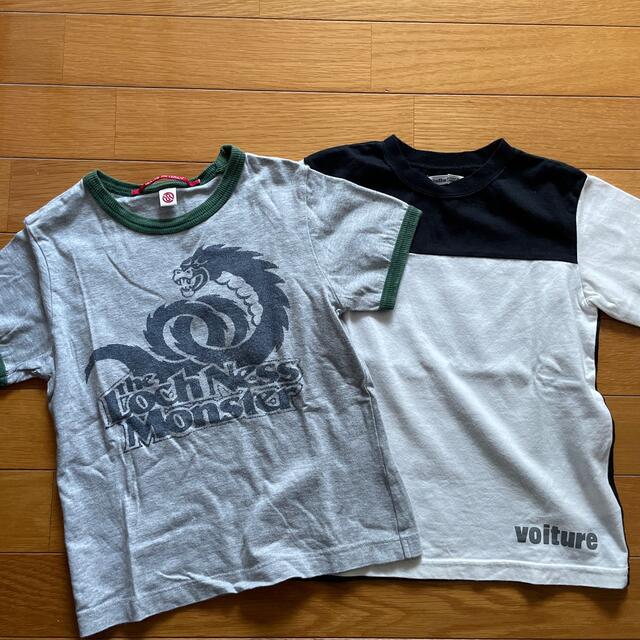 BeBe(ベベ)の男児Tシャツ2枚セット　110 Be Beとイタリア製 キッズ/ベビー/マタニティのキッズ服男の子用(90cm~)(Tシャツ/カットソー)の商品写真