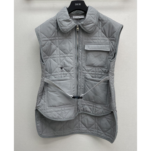 Dior 18aw ベスト 00s y2k Dior HOMME ナイロン フード ロング ベスト 44 - メルカリ