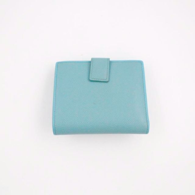 桜 印 ✨極美品✨サルヴァトーレフェラガモ ミニ財布 ガンチーニ 水色