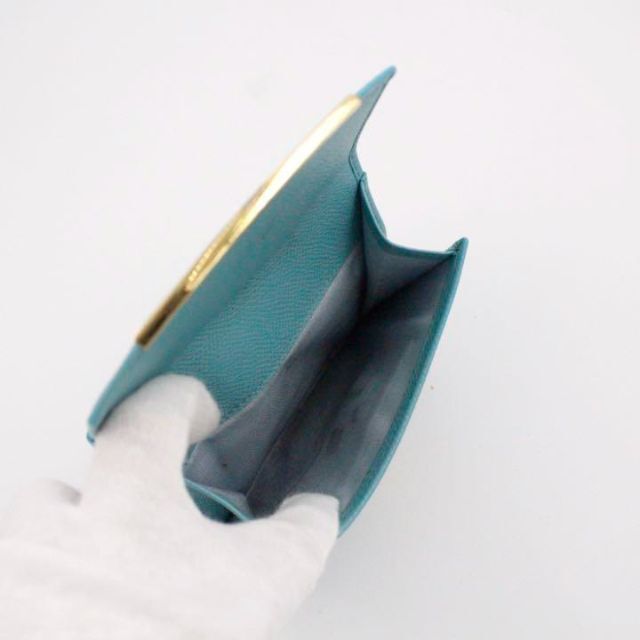 ✨極美品✨サルヴァトーレフェラガモ ミニ財布 ガンチーニ 水色 希少