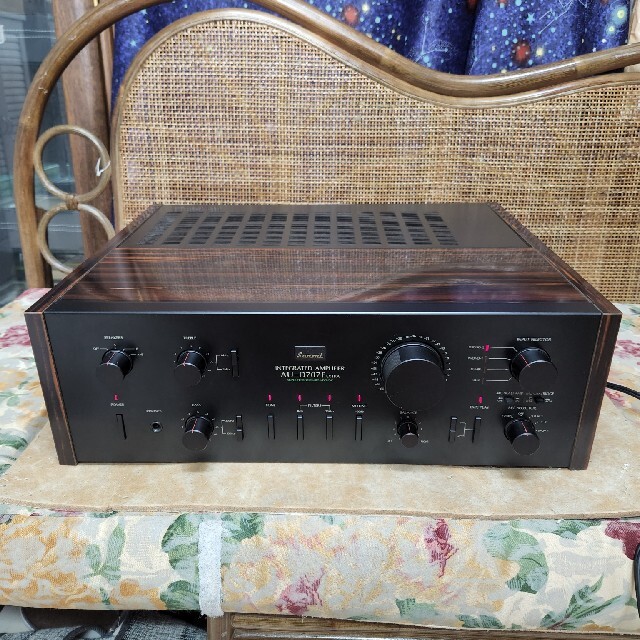 デッドストック整備済完動超美品!山水プリメインアンプAU-D607F EXTRA-