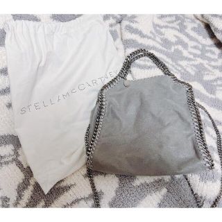 ステラマッカートニー(Stella McCartney)の美品　ステラマッカートニー　ファラベラ　グレー(ショルダーバッグ)