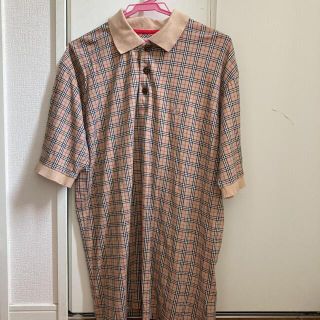 バーバリー(BURBERRY)のバーバリー　ポロシャツ　Mサイズ　L相当(ポロシャツ)