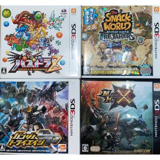 ニンテンドー3DS(ニンテンドー3DS)のガンダムトライエイジSP パズドラZ  あと2本(携帯用ゲームソフト)