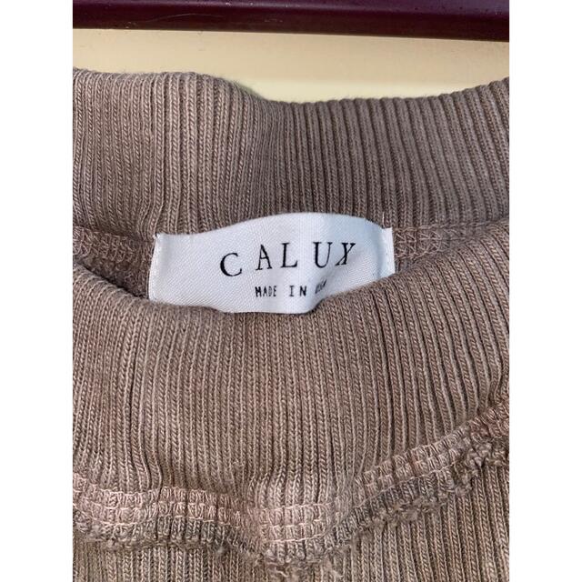 Plage 【CALUX/キャラクス】NEW RIB パンツ◆ 4