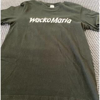 ワコマリア(WACKO MARIA)のワコマリア  オリジナルフォント　ブラック　Tシャツ　XL 赤ピスネーム(Tシャツ/カットソー(半袖/袖なし))