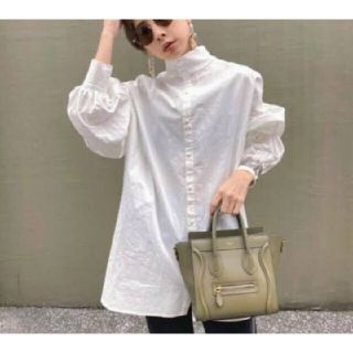 アメリヴィンテージ(Ameri VINTAGE)の美品  AMERI  PUFFER SLEEVE TOP パフスリーブ トップス(シャツ/ブラウス(長袖/七分))