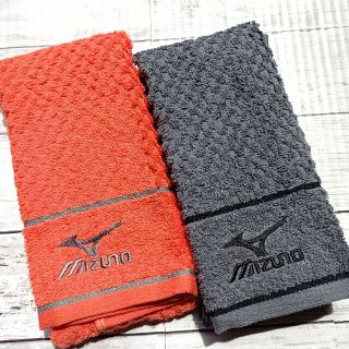 ミズノ(MIZUNO)の【新品】MIZUNO    フェイスタオル  2枚セット(タオル/バス用品)