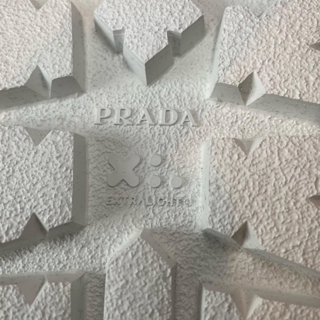 PRADA - PRADA プラダ パデッドナッパ レザー サンダル ホワイト系 保存袋 37 1/2の通販 by 株式会社ベストライフ's