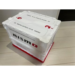日産nismo 折りたたみコンテナ20L絶版ホワイト折りたたみコンテナ