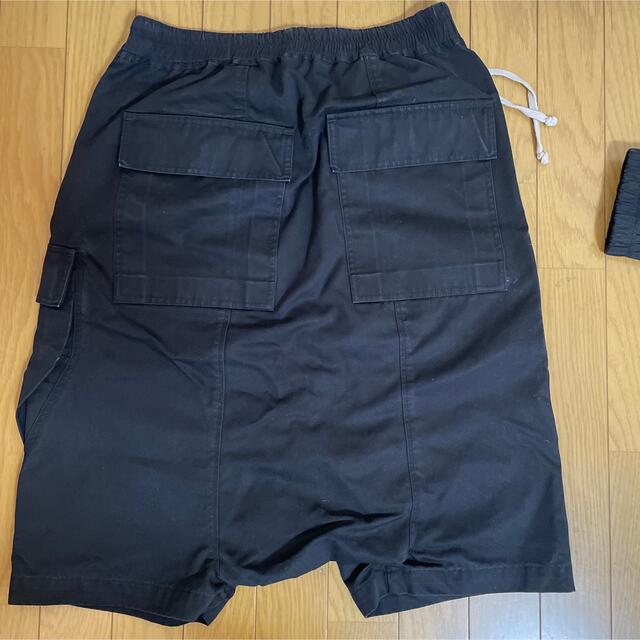 サイズ Rick Owens - リックオウエンス サルエルカーゴショーツの通販