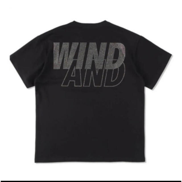 WIND AND SEA Rhine stone S/S T-shirt