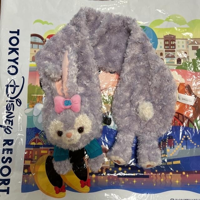 Disney(ディズニー)の香港ディズニー　ステラルー　マフラー エンタメ/ホビーのおもちゃ/ぬいぐるみ(キャラクターグッズ)の商品写真