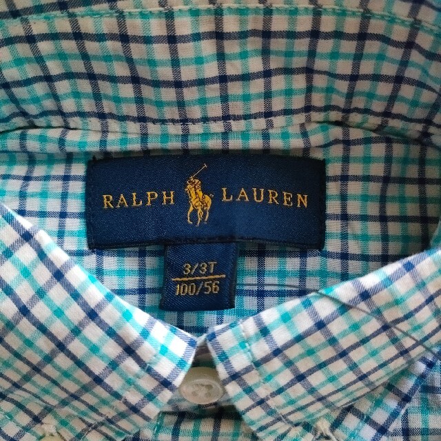 Ralph Lauren - 【新品】ラルフローレン チェックシャツ 100 3/3Tの通販 by uyikok's shop｜ラルフローレンならラクマ