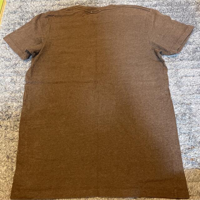 Abercrombie&Fitch(アバクロンビーアンドフィッチ)のアバクロ　メンズTシャツ　ブラウン メンズのトップス(Tシャツ/カットソー(半袖/袖なし))の商品写真