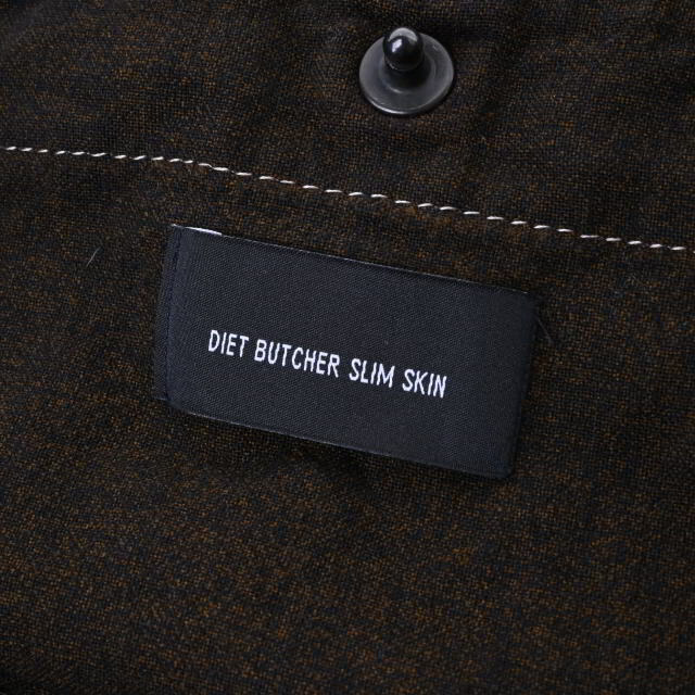 DIET BUTCHER SLIM SKIN(ダイエットブッチャースリムスキン)のDIET BUTCHER SLIM SKIN プリント ショルダー バッグ メンズのバッグ(ショルダーバッグ)の商品写真