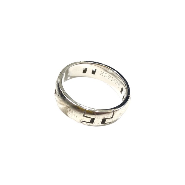 エルメス HERMES ヘラクレスリング K18WG #51 リング・【】