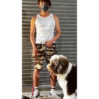 ラッツ(RATS)のMサイズ キムタク私物 RATS CAMO EASY SHORTS 迷彩(ショートパンツ)