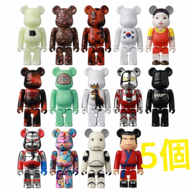 MEDICOM TOY(メディコムトイ)のBE@RBRICK SERIES44 ベアブリック　5個セット エンタメ/ホビーのフィギュア(その他)の商品写真