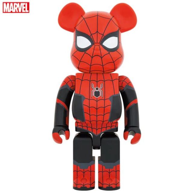 MEDICOM TOY(メディコムトイ)のBE@RBRICK SPIDER-MAN UPGRADED SUIT 1000％ エンタメ/ホビーのフィギュア(アメコミ)の商品写真