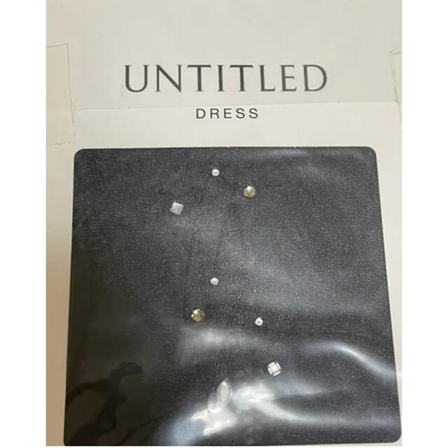 UNTITLED(アンタイトル)のUNTITLED シャイニードロップ タイツ レディースのレッグウェア(タイツ/ストッキング)の商品写真